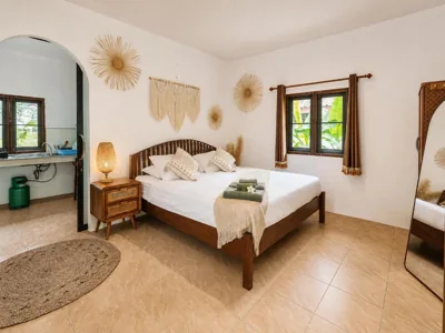 침실 1개 주택 — Charming House - Peaceful Garden Retreat - 2mn ZenBeach - Srithanu Center