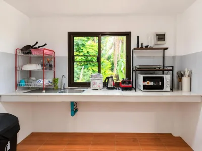 침실 1개 주택 — Charming House - Peaceful Garden Retreat - 2mn ZenBeach - Srithanu Center